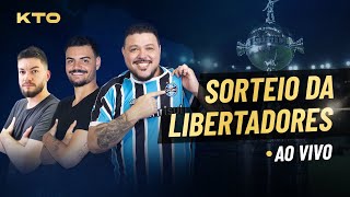 AO VIVOSORTEIO DA LIBERTADORES JORNADA DO BAGÉ [upl. by Eniamzaj]