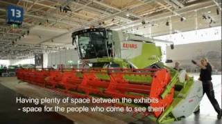 CLAAS Agritechnica  behind the scenes  2011 [upl. by Bartley73]