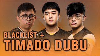 TIMADO DUBU DAPAT LINE UP NG BLACKLIST SA PGL [upl. by Pacifa635]