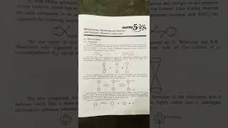 msc third semester chapter 5 metallocene nonbenzenoid aromatic polycyclic aromatic compounds [upl. by Herstein]