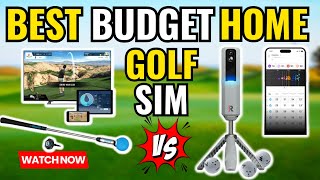 PhiGolf2 Vs MLM2PRO Home Golf Simulators [upl. by Ariahs608]