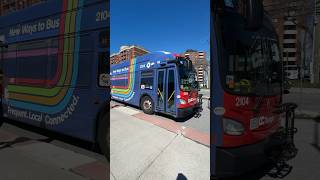 OC Transpo’s new electric bus wrap “New ways to bus” 2104 [upl. by Cykana]