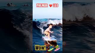 Youngest surfer ng SIARGAO youtubeshorts surfing video [upl. by Kauffman889]