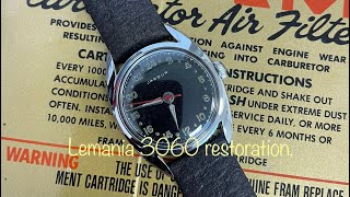 Watch restoration Jardur 24hourLemania calibre 3060 [upl. by Hershell]