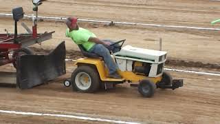 Garden Tractor pull 12 at Hookstown Fair in Beaver County Pa [upl. by Sorazal]