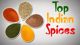 Top Indian Spices [upl. by Arhsub506]