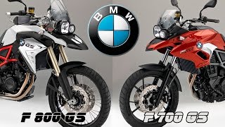 BMW F700 GS y F800 GS 2016 Toma de contacto FullHD [upl. by Nelak]