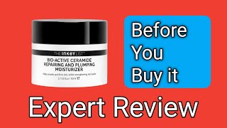 The inkey list bioactive ceramide repairing and plumping moisturizer Expert Review [upl. by Ethbin]