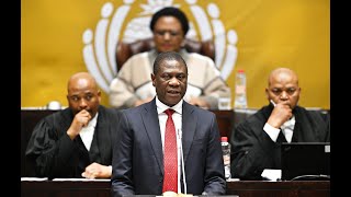 Deputy President Paulus Mashatile replies to questions in the National Assembly [upl. by Drolet]