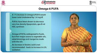 Role of PUFA MUFA  TRANS FAT [upl. by Wailoo]