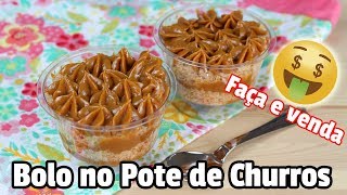 Bolo no Pote de Churros  Como Fazer Bolo No Pote de Churros  Cakepedia [upl. by Harvie]