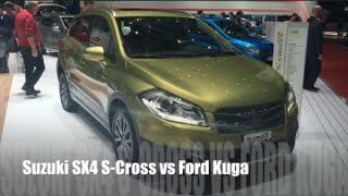 Suzuki SX4 SCross 2016 vs Ford Kuga 2016 [upl. by Elodia]