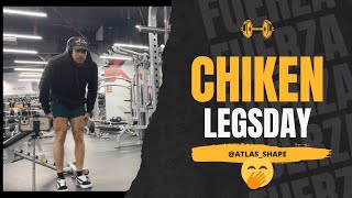 Rutina de piernas Quadriceps chiken legs 🐣 [upl. by Nivk]