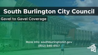 South Burlington City Council  992024 [upl. by Matthia]