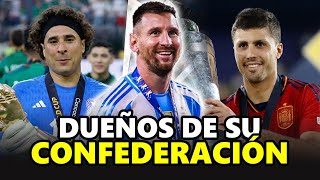 LA SELECCIÓN MÁS EXITOSA DE CADA CONFEDERACIÓN🏆 [upl. by Retsbew]