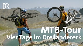 MountainbikeTour rund um Stilfser Joch Goldseetrail und Reschenpass  BergaufBergab  Doku [upl. by Jarred33]