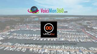 Vidéo aérienne du salon nautique du Port Camargue au Grau du Roi [upl. by Stanzel]