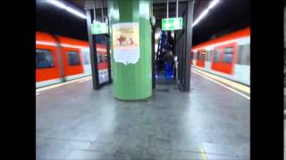 Isartor  SBahn München mit FlugzeugSound [upl. by Anayi]