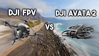 Dji Avata 2 vs DJI FPV [upl. by Ericksen]