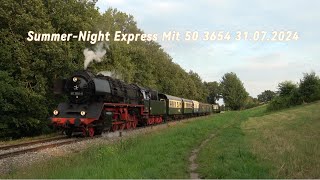 Summer Night Express Mit 50 3654 31072024 4K [upl. by Esej]