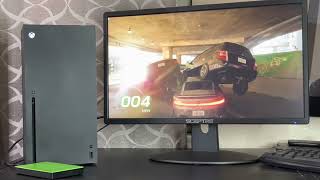 Playing Xbox Series X Games on a Cheap Sceptre 20 inch Gaming monitor [upl. by Ecirpak]