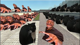 Maxwell Cat And That One Guy Horde Nexbot Gmod [upl. by Kcirb]