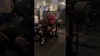 655lbs x 5  Julius Maddox  5524 Road to 800lb fitness motivation benchpress how bench yt [upl. by Shamma]