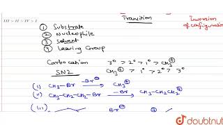 In the reaction  RBrCI to R CIBr The rates of reaction of ethyl bromide I npropyl [upl. by Seitz]