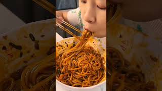 Food asmr best spicy hot noodleshow to eat 🤤 [upl. by Ahsilem]