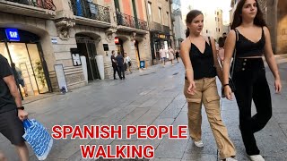 25 May 2024 SPANISH PEOPLE STREETS WALKING AND MAKING VIDEO [upl. by Yreffej]