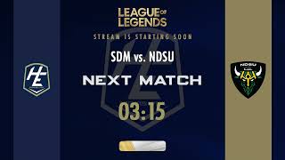 CCL  League of Legends  Week 3  SDM Vs NDSU  Commentary by Coach T amp DeathhavBagel [upl. by Yokoyama279]