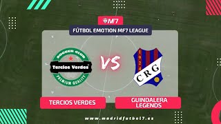 Guindalera Legends recupera confianza con una meritoria victoria ante Tercios Verdes [upl. by Hubey]