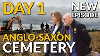 NEW EPISODE  Day 1 AngloSaxon Cemetery  TIME TEAM Norfolk [upl. by Kajdan]