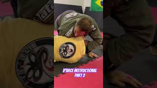 How to do a d’arce choke part 2 [upl. by Windzer]