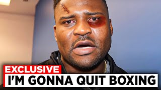 Francis Ngannou ANNOUNCES Retirement From BOXING After Anthony Joshua LOSS EMOTIONAL [upl. by Sigmund]