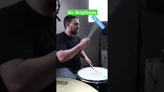 Mr Brightside  The Killers  Drum Cover  Short [upl. by Albric]