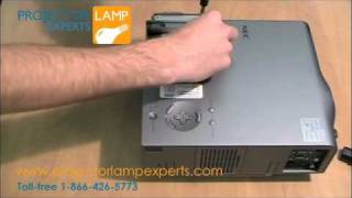 How To Replace Your Projectors Lamp [upl. by Ainessej]