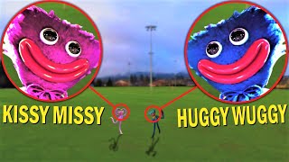 Drone Catches HUGGY WUGGY and KISSY MISSY IN REAL LIFE  TOP POPPY PLAYTIME IN REAL LIFE MOMENTS [upl. by Satterlee509]