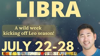 Libra  SOMETHING HAS TO GO REALLY GO  THIS WEEK 🚀 July 2228 Tarot Horoscope ♎️ [upl. by Jacinta]