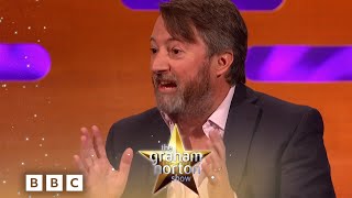 David Mitchell The PROBLEM with posh restaurants  The Graham Norton Show  BBC [upl. by Atiniv609]