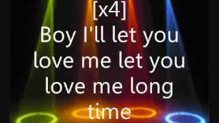 Love You Long Time Lyrics  Black Eyed Peas [upl. by Gilles]