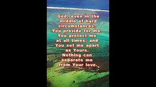 God protect me all the time jesus motivation love miracle healing cancer [upl. by Ahseinet]