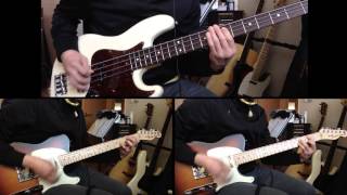 The Kooks Naive Guitar amp Bass Cover [upl. by Havard]