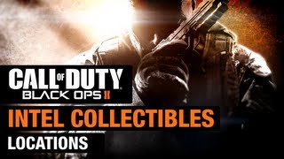 Call of Duty Black Ops 2  Intel Collectibles Locations All Missions [upl. by Elephus]