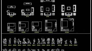 【 Free Download CAD BlocksDrawingsCAD Details】AutoCAD Furniture Blocksks [upl. by Krantz699]