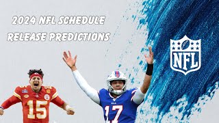 2024 NFL SCHEDULE DISCUSSION [upl. by Aleece]