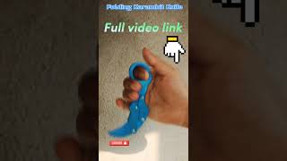 Folding Karambit Knife making knife karambit [upl. by Rie282]