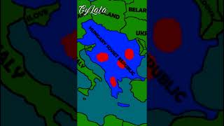 Hungary in a Nutshell in a Nutshell 121 shorts map funny [upl. by Anar]