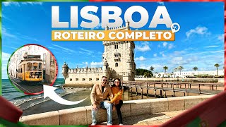 LISBOA  Roteiro de viagem de 3 a 4 dias  O que fazer quanto custa onde se hospedar e mais [upl. by Bartholomeus673]