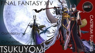 FFXIV  Castrum Fluminis  Tsukuyomi Fight MSQ  Cutscenes [upl. by Theron646]